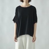 denicher/袖レースドルマンカットソー